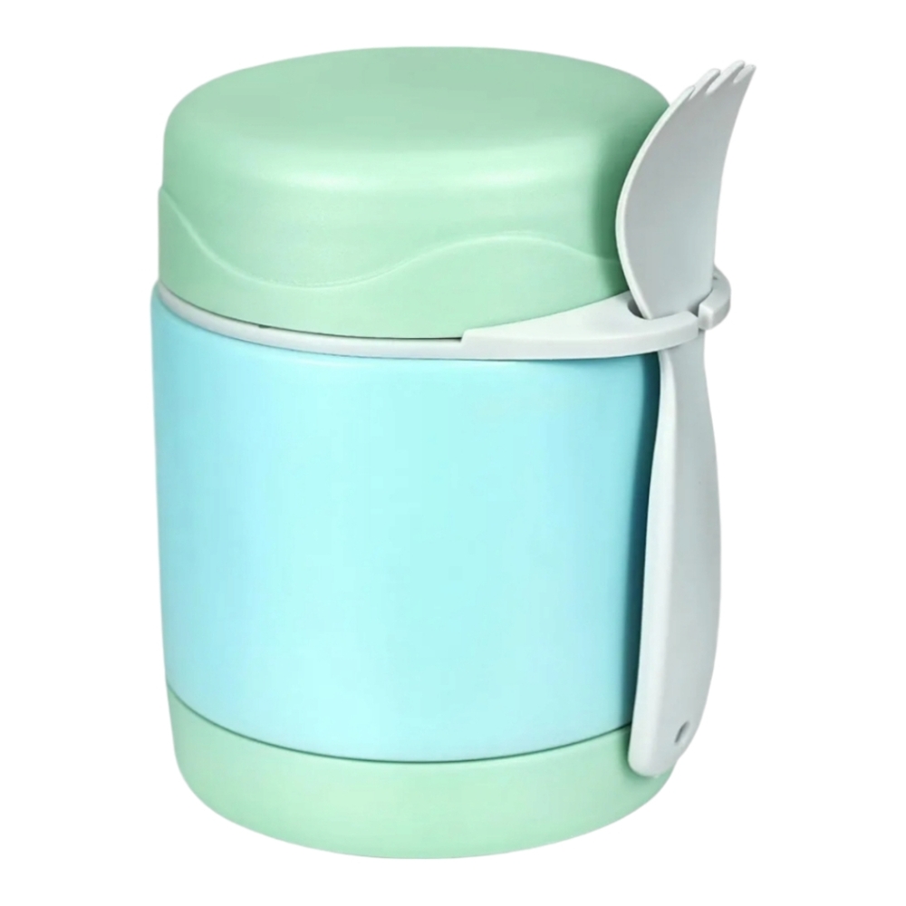 10oz Hot Insulated Thermos. Mint Color. Perfect for School Lunch!